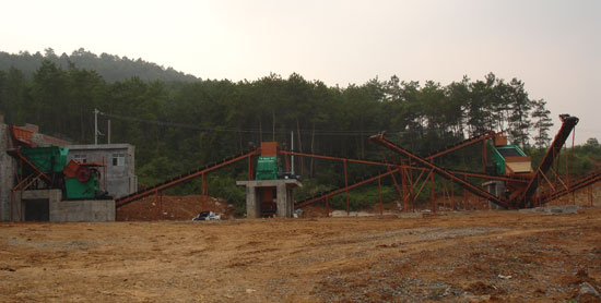 石灰石破碎_用于高速公路、高速鐵路建設